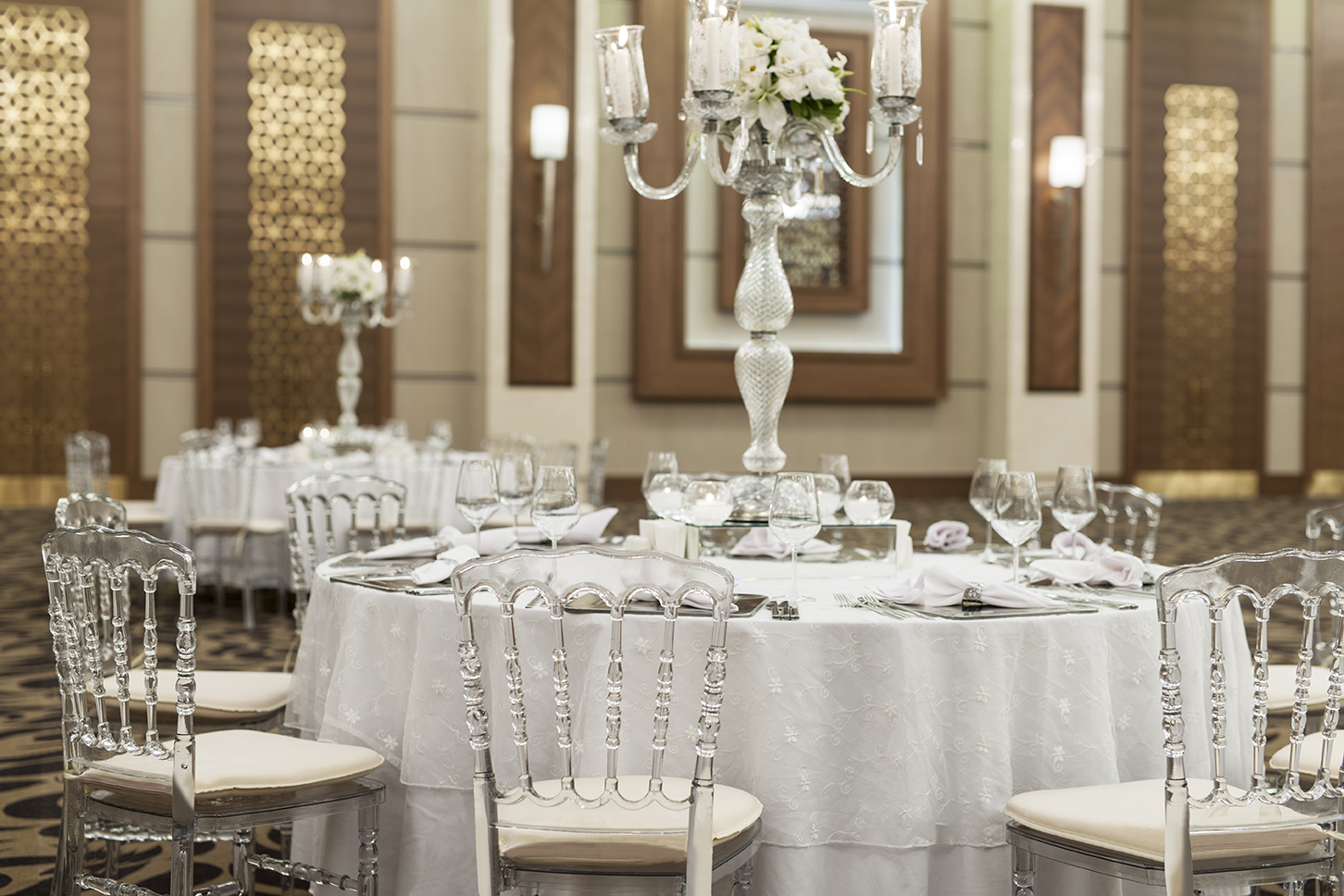 Düğün için Gala Masası Düzeni